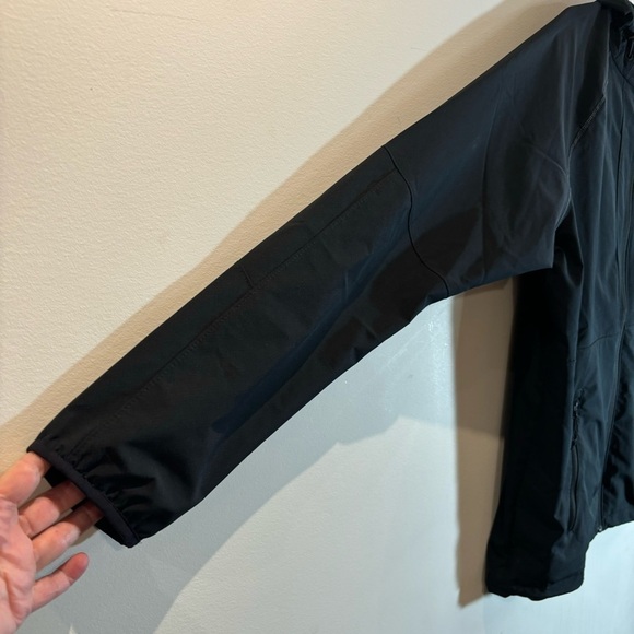 COLUMBIA Sz L Hooded Zip Up Mesh Lining Pockets Drawstring Wind Breaker Jacket - Picture 7 of 15